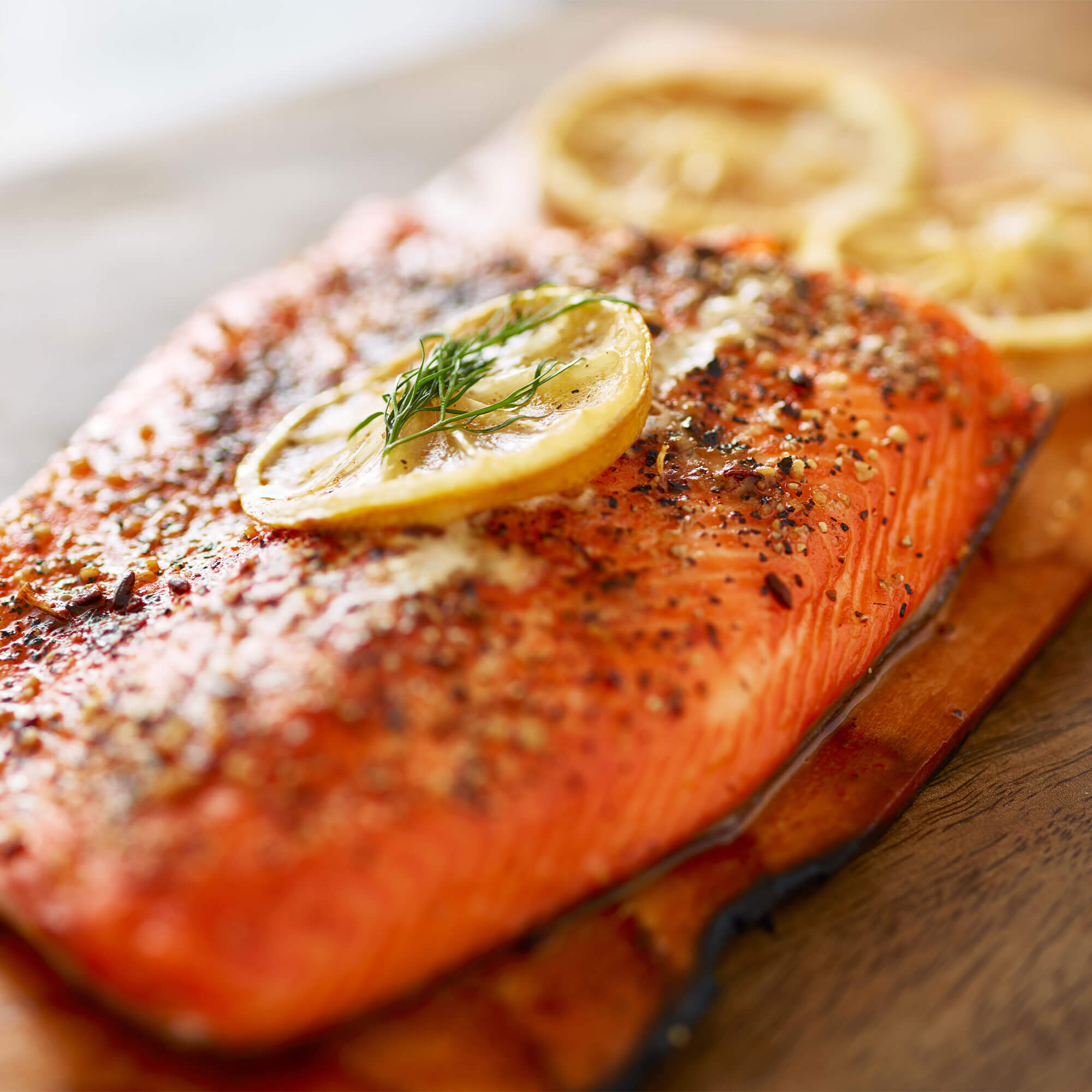 Kamado - Planked Salmon