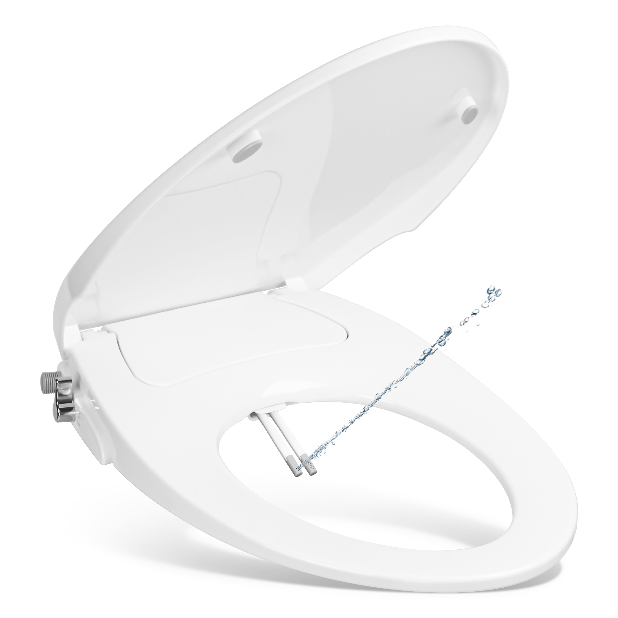 Bidet-equipped toilet seat ( Model No.: LSBTS-0103 )