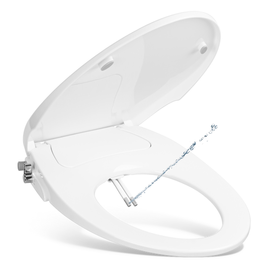 Bidet-equipped toilet seat ( Model No.: LSBTS-0103 )